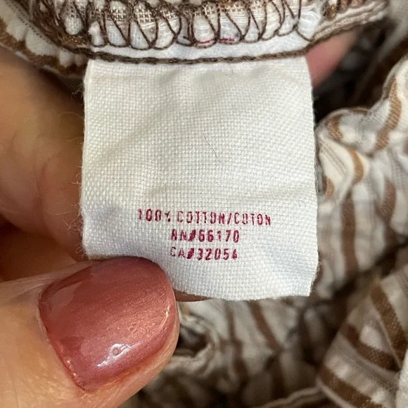 Lilka Seersucker Wide Leg Pants, Anthropologie - Picture 6 of 9